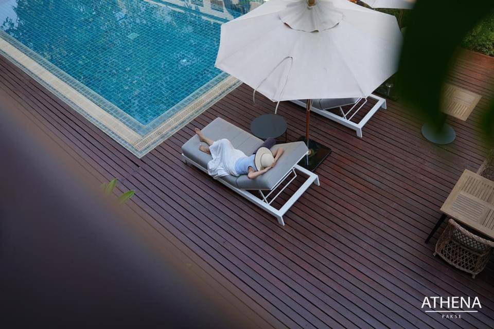Athena Hotel Pakxé Zewnętrze zdjęcie